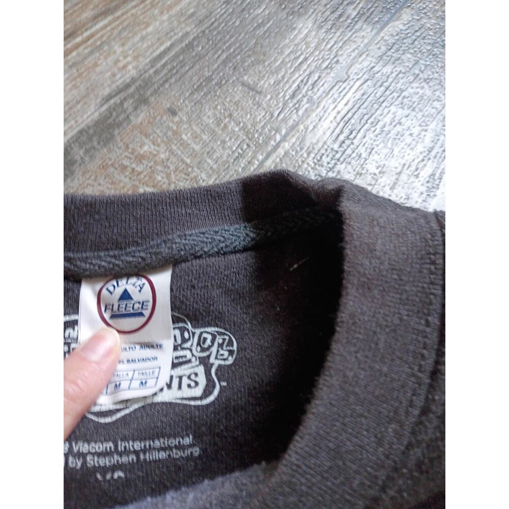 SpongeBob SquarePants‎ Graphic Sweatshirt Men's Medium Delta Fleece Crewneck - Picture 4 of 6
